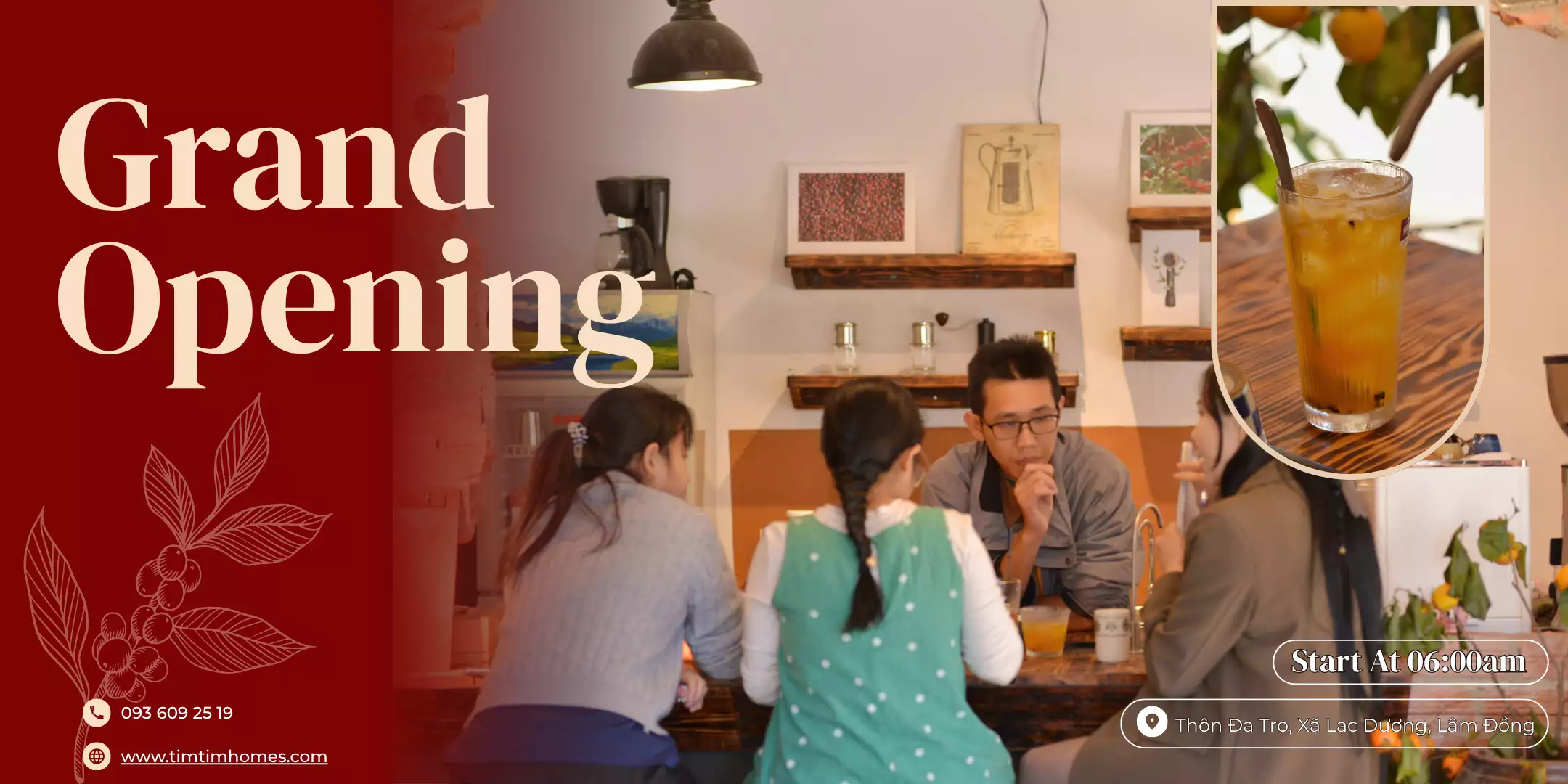 TIM Coffee — Góc nhỏ vintage vừa khai trương giữa lòng Đạ Nhim